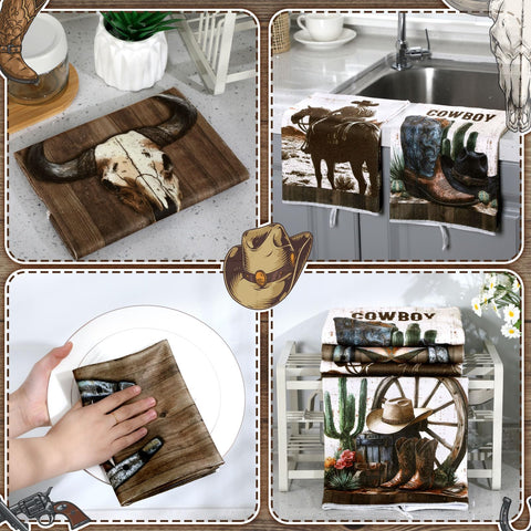 Conjunto decorativo Bencailor, ideal para limpieza suave y cobertura de vajilla.