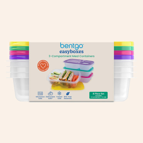 Bentgo EasyBoxes: cierre hermético para mantener la frescura durante el día.