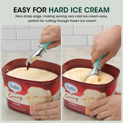 Beneno Cuchara helado borde liso, corte suave en helados duros.