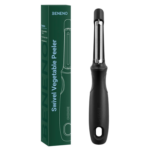 Beneno pelador de verduras con giro suave para pelar con precisión
