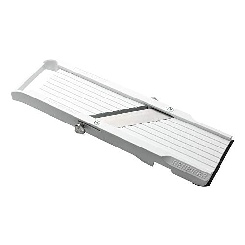 Benriner Mandolina, hojas-intercambiables para distintos grosores y texturas.