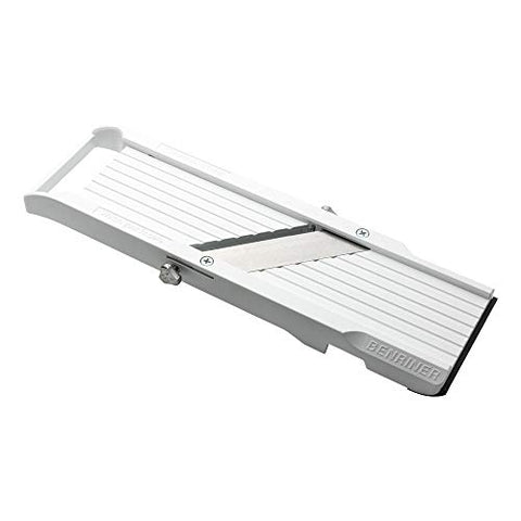 Benriner Mandolina, hojas-intercambiables para distintos grosores y texturas.