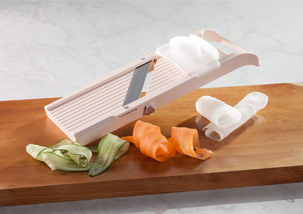 Benriner Mandolina Super Standard hojas intercambiables, versatilidad para distintas recetas