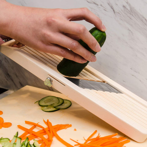 Benriner rebanado fino para ensaladas y platos ligeros