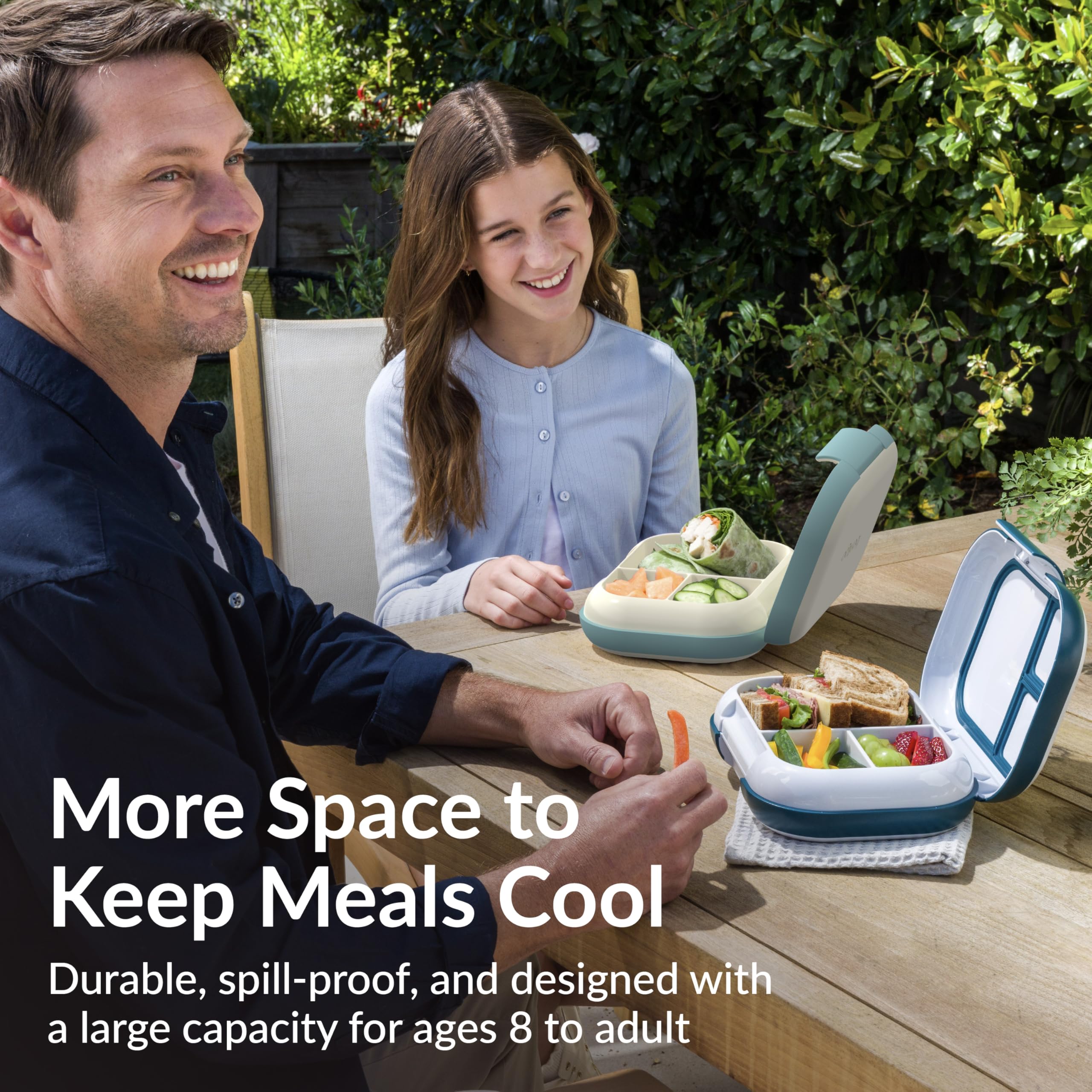 Bentgo Chill Max: compartimentos ajustables 3 o 4 para porciones personalizadas