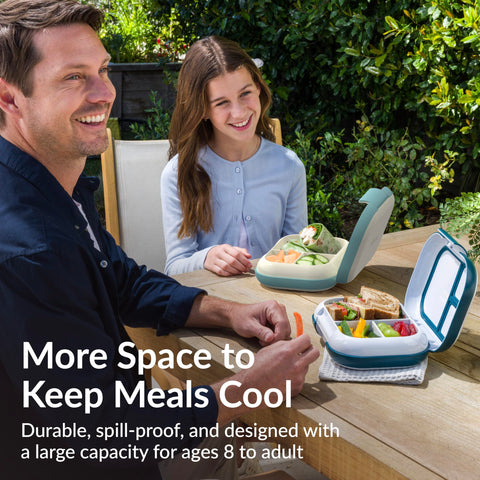 Bentgo Chill Max: compartimentos ajustables 3 o 4 para porciones personalizadas