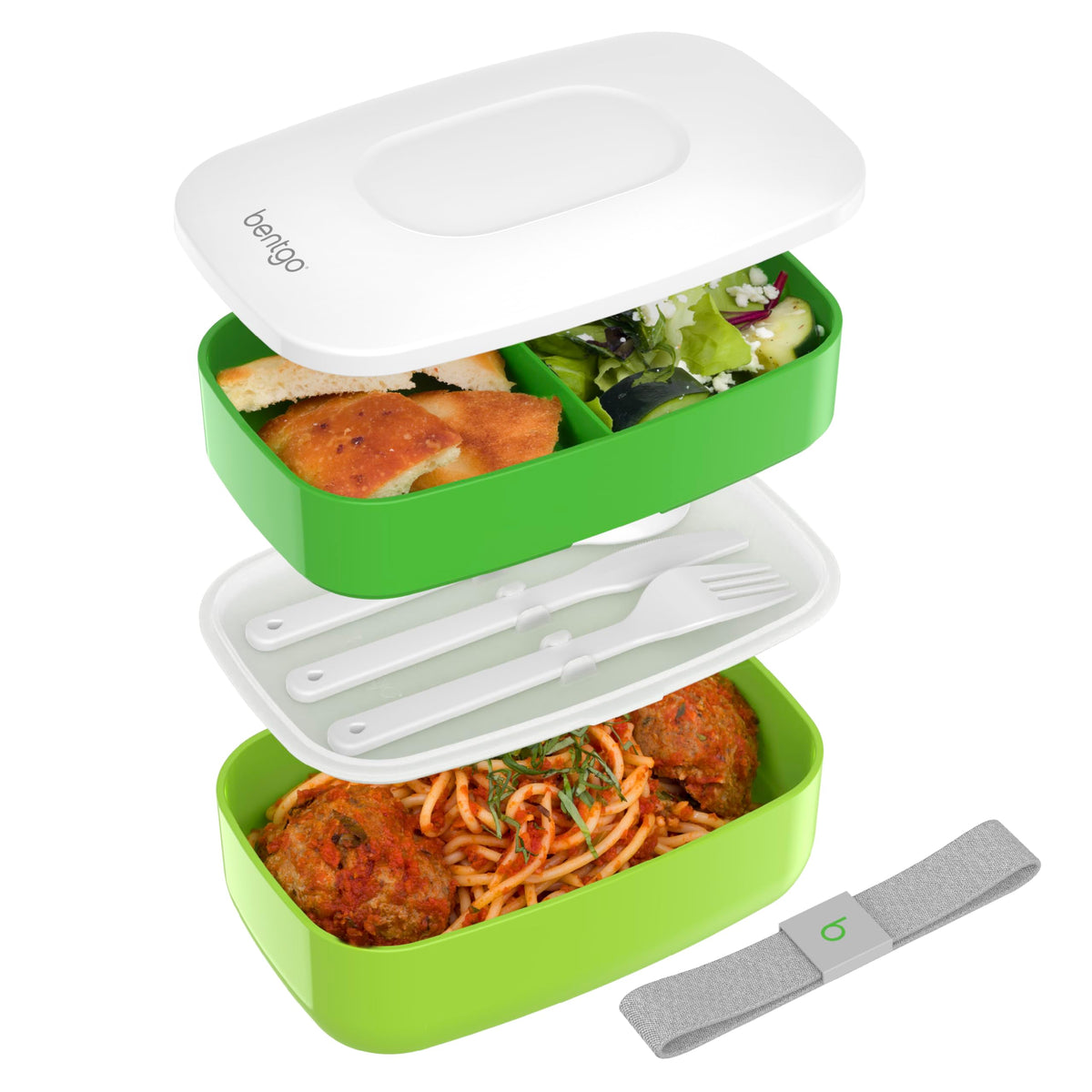 Bentgo Classic: almuerzo de 3 compartimentos para porciones equilibradas