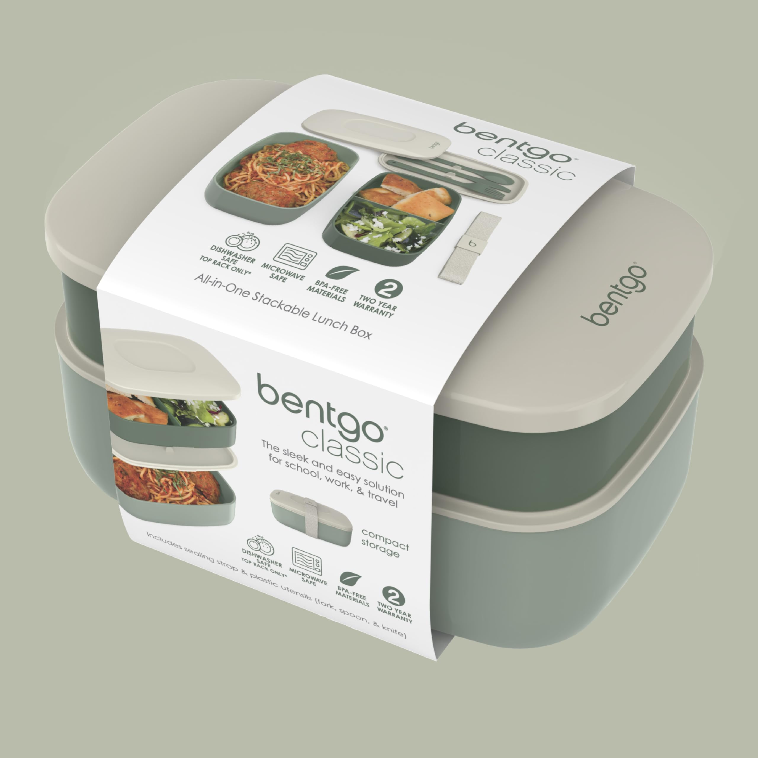 Bentgo Classic formato de almuerzo portátil para oficina o viaje