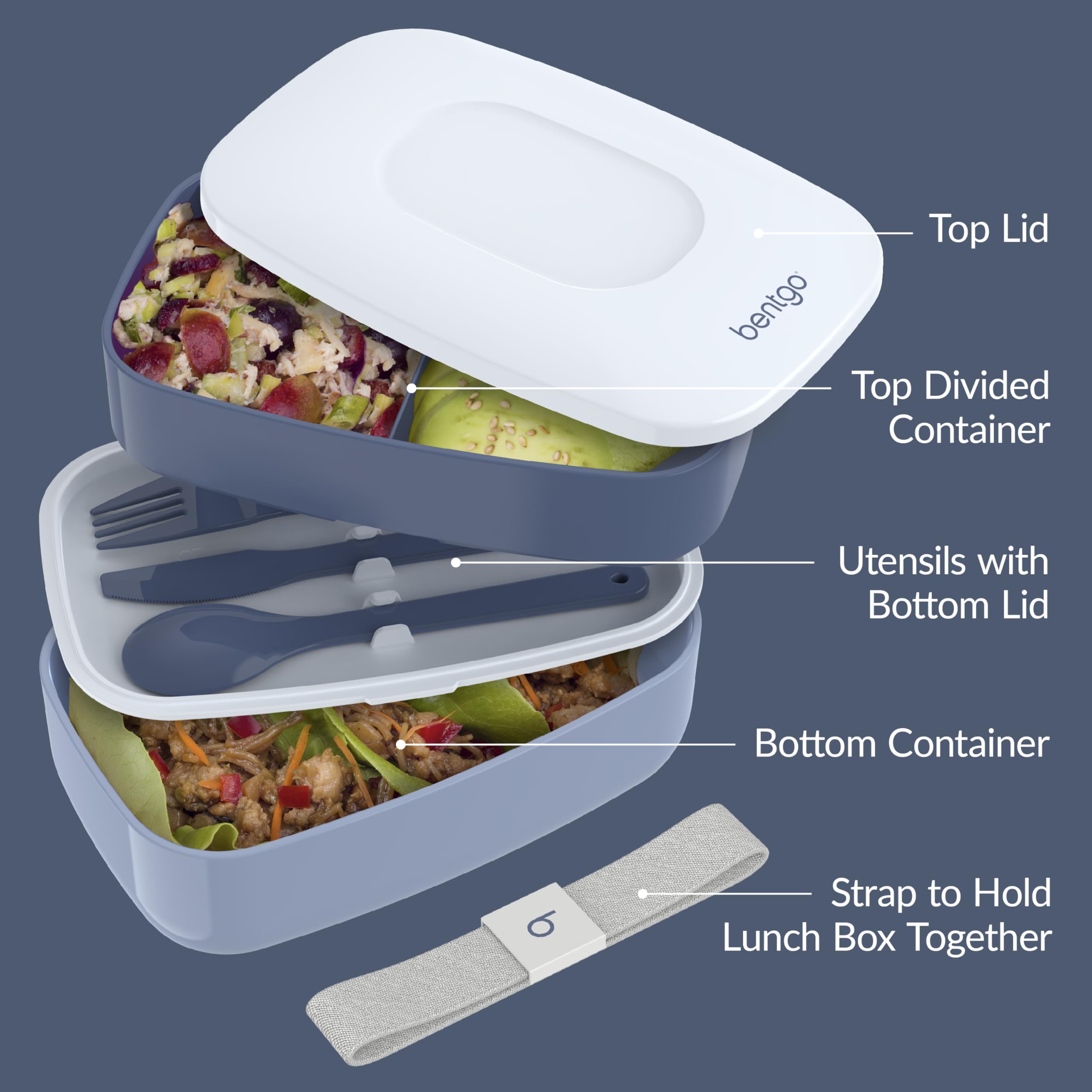 Bentgo Classic apto para lavavajillas, facilita la limpieza tras comer.