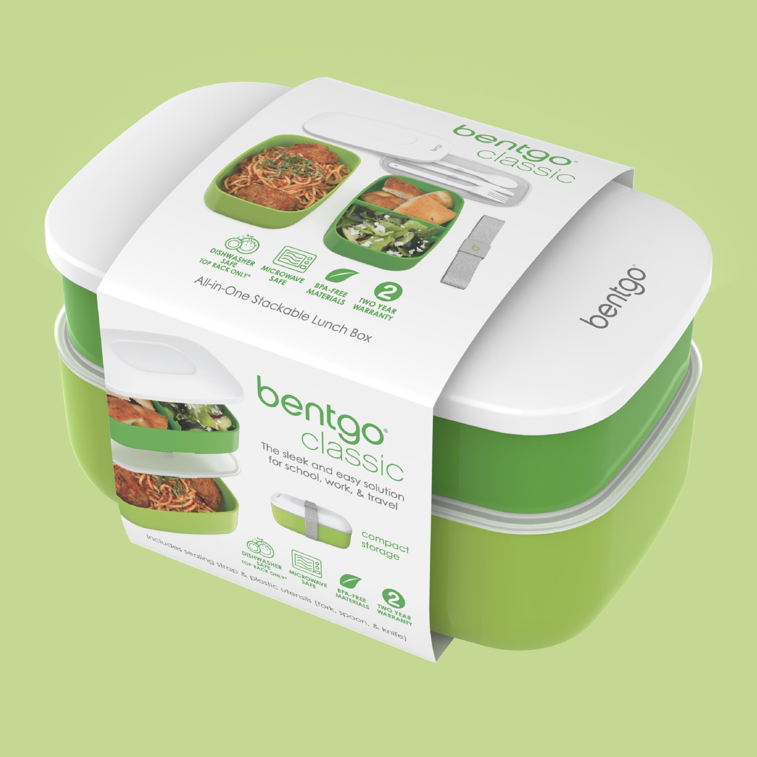 Bentgo Classic: apto para microondas y lavavajillas en piezas principales