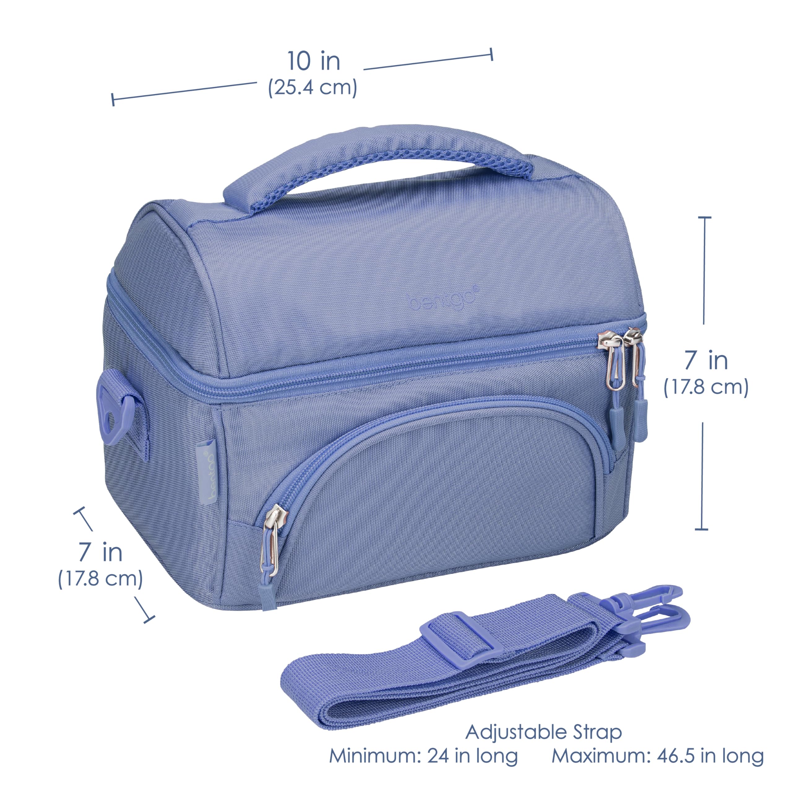 Bentgo Deluxe correas ajustables para transporte cómodo
