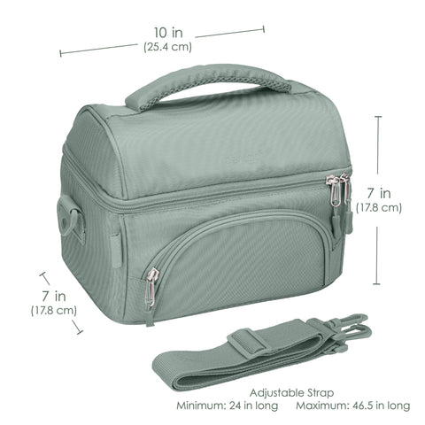 Bentgo Deluxe Correas acolchadas y ajustables para llevar cómodo.