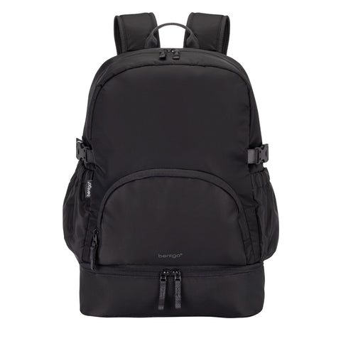Bentgo dos-en-uno mochila frontal con compartimento de almuerzo aislado
