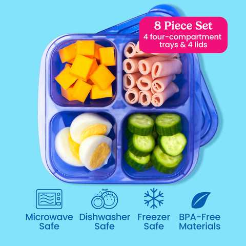Bentgo EasyBoxes apilables para ahorro de espacio en la cocina.