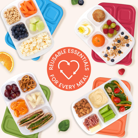 Bentgo Easyboxes porciones 5 compartimentos para comidas balanceadas
