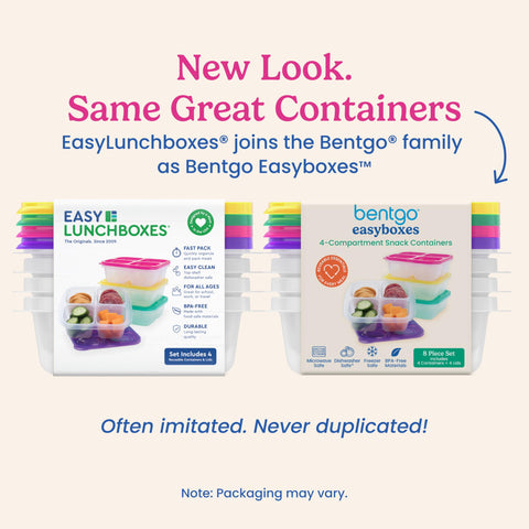 Bentgo Easyboxes, aptos para congelador para conservar porciones.