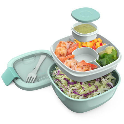 Bentgo ensalada contenedor 54 onzas cuenco para almuerzos frescos.