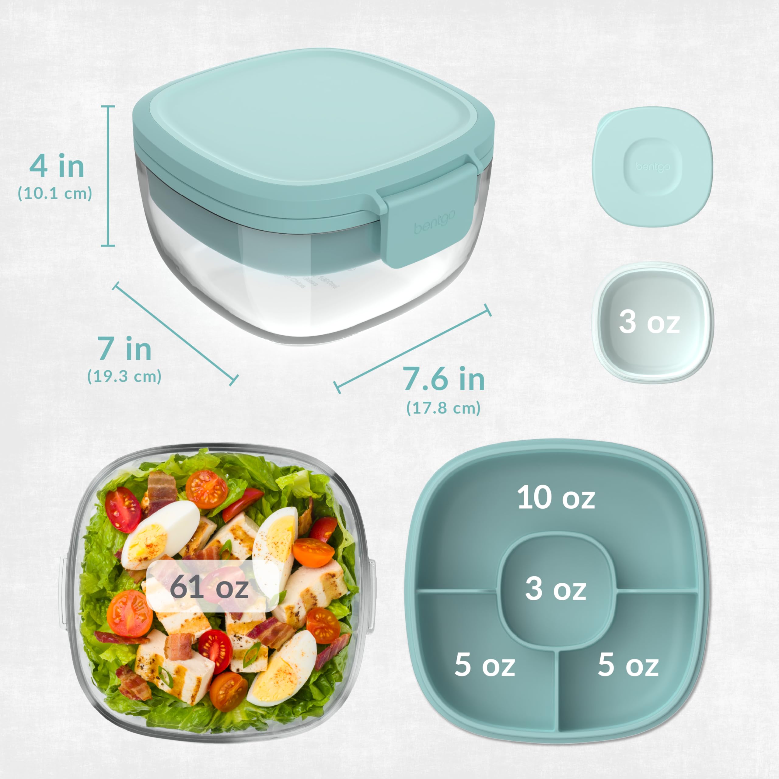 Bentgo Glass: materiales sin BPA para una opción duradera.