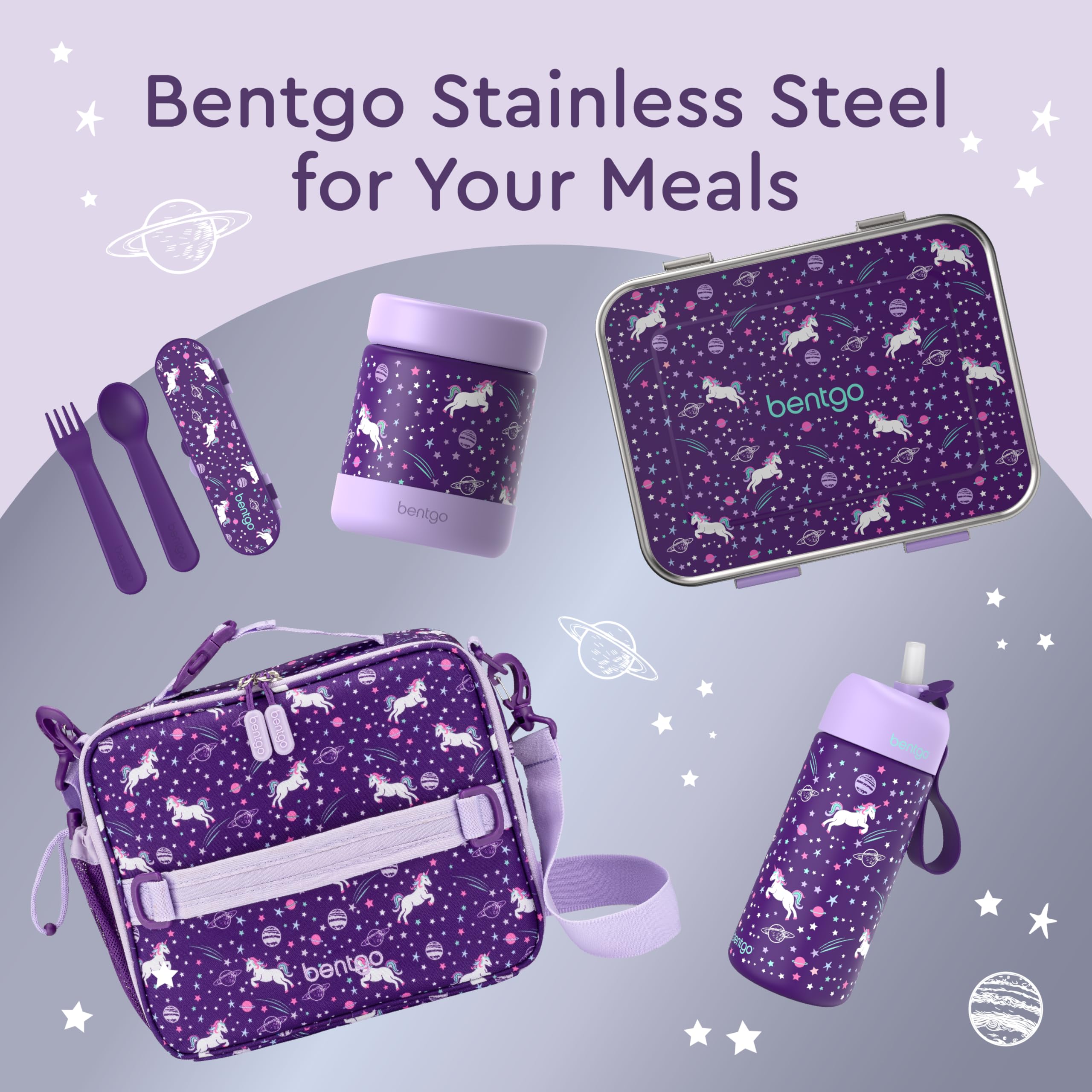 Bentgo Kids frasco apto para lavavajillas en la rejilla superior.