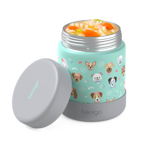 Bentgo Kids frasco de alimentos 11oz a prueba de derrames para la lonchera