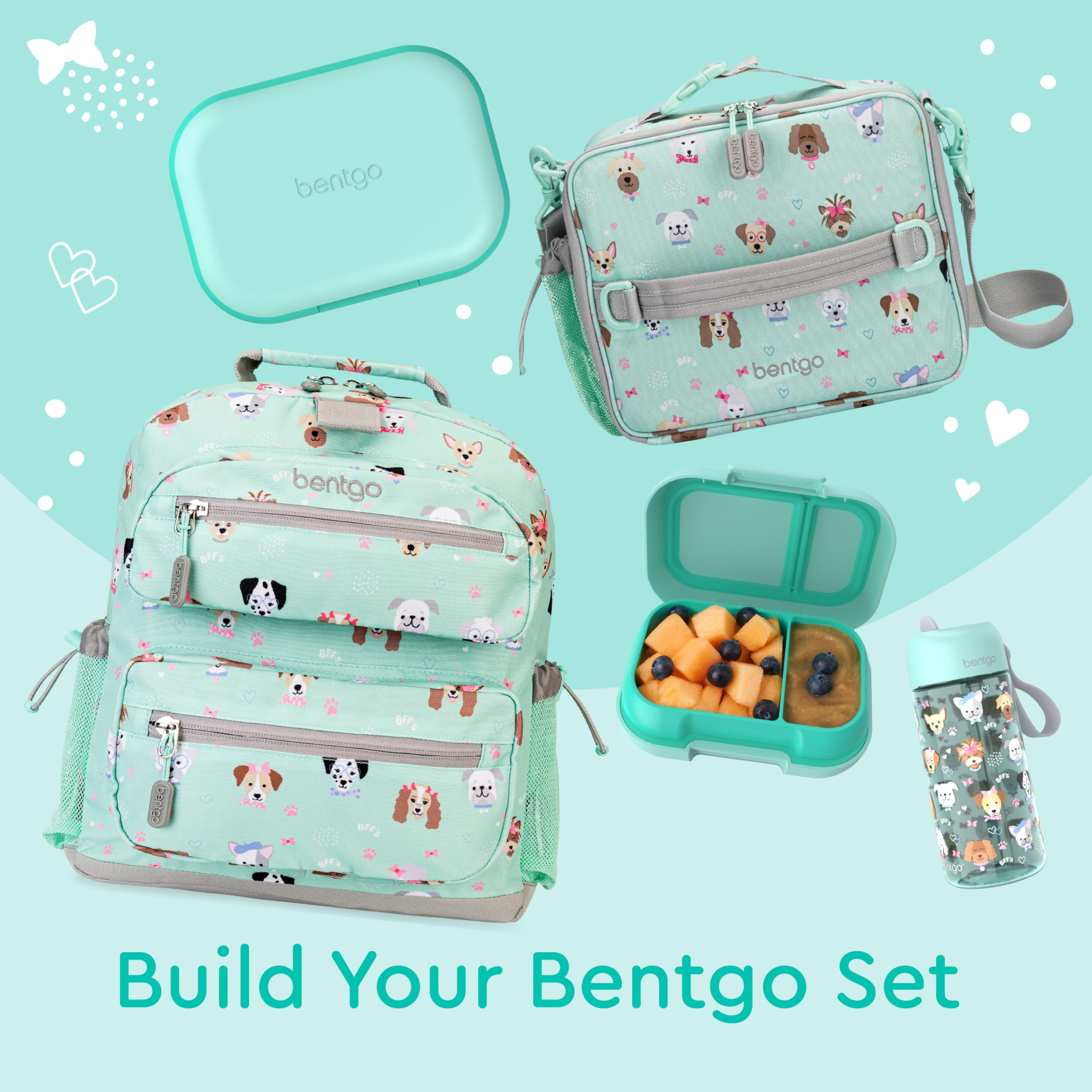 Bentgo Kids Snack cierre único fácil para manos pequeñas durante la merienda.