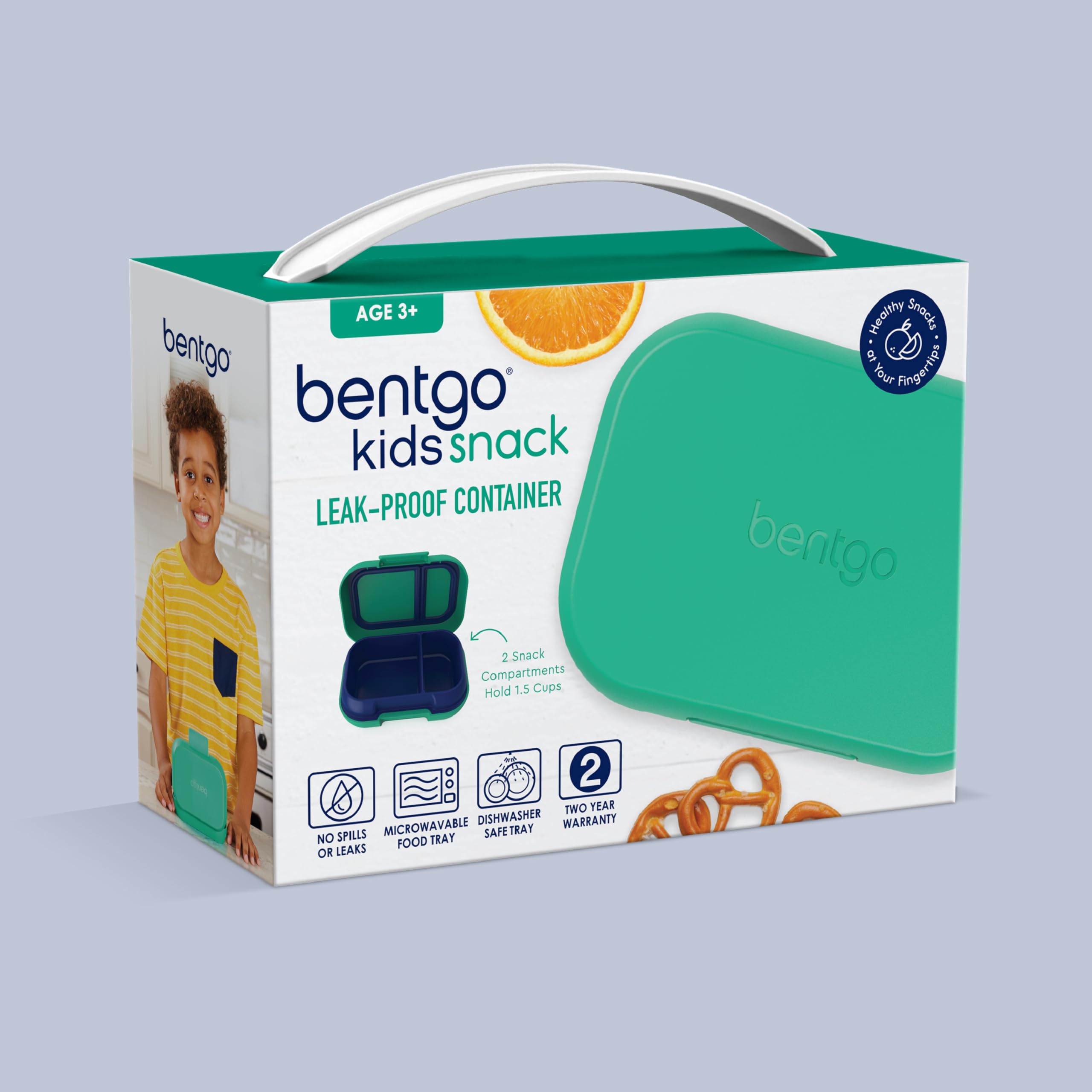 Bentgo Kids Snack: material libre de BPA para uso diario seguro