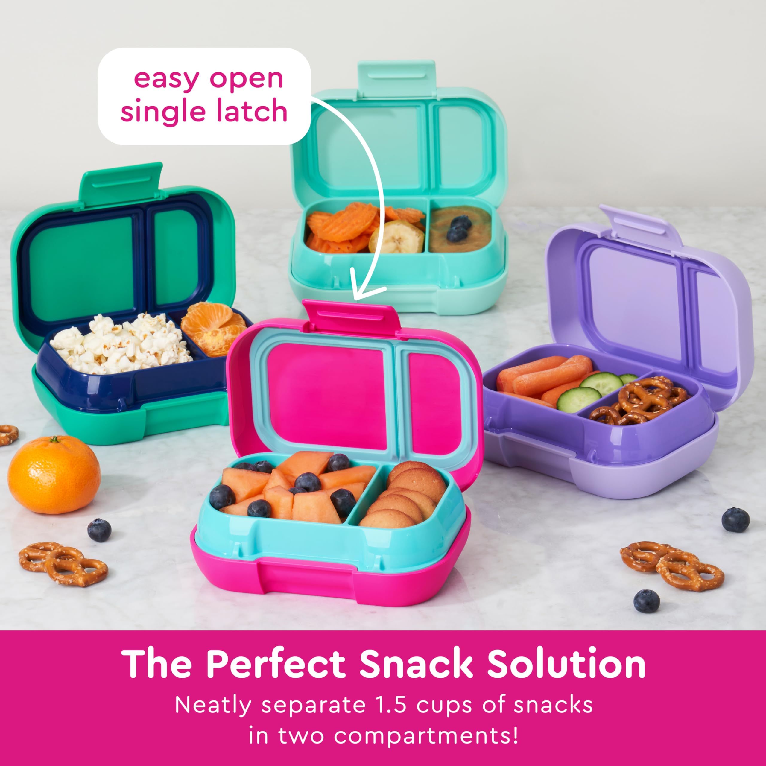 Bentgo Kids Snack sin BPA para uso diario seguro