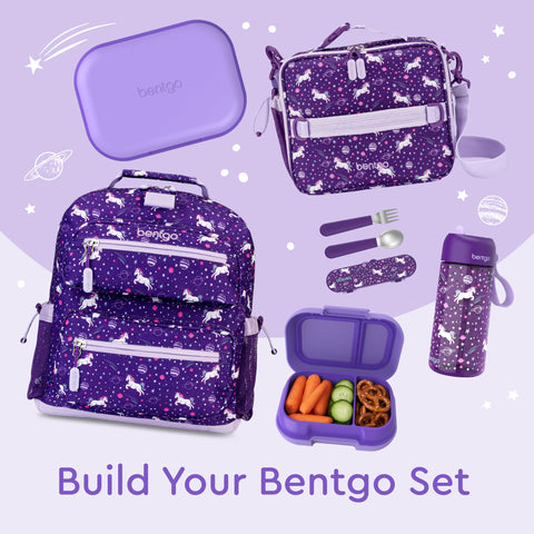 Bentgo Kids Snack perfecto para escuela, guardería y deporte.