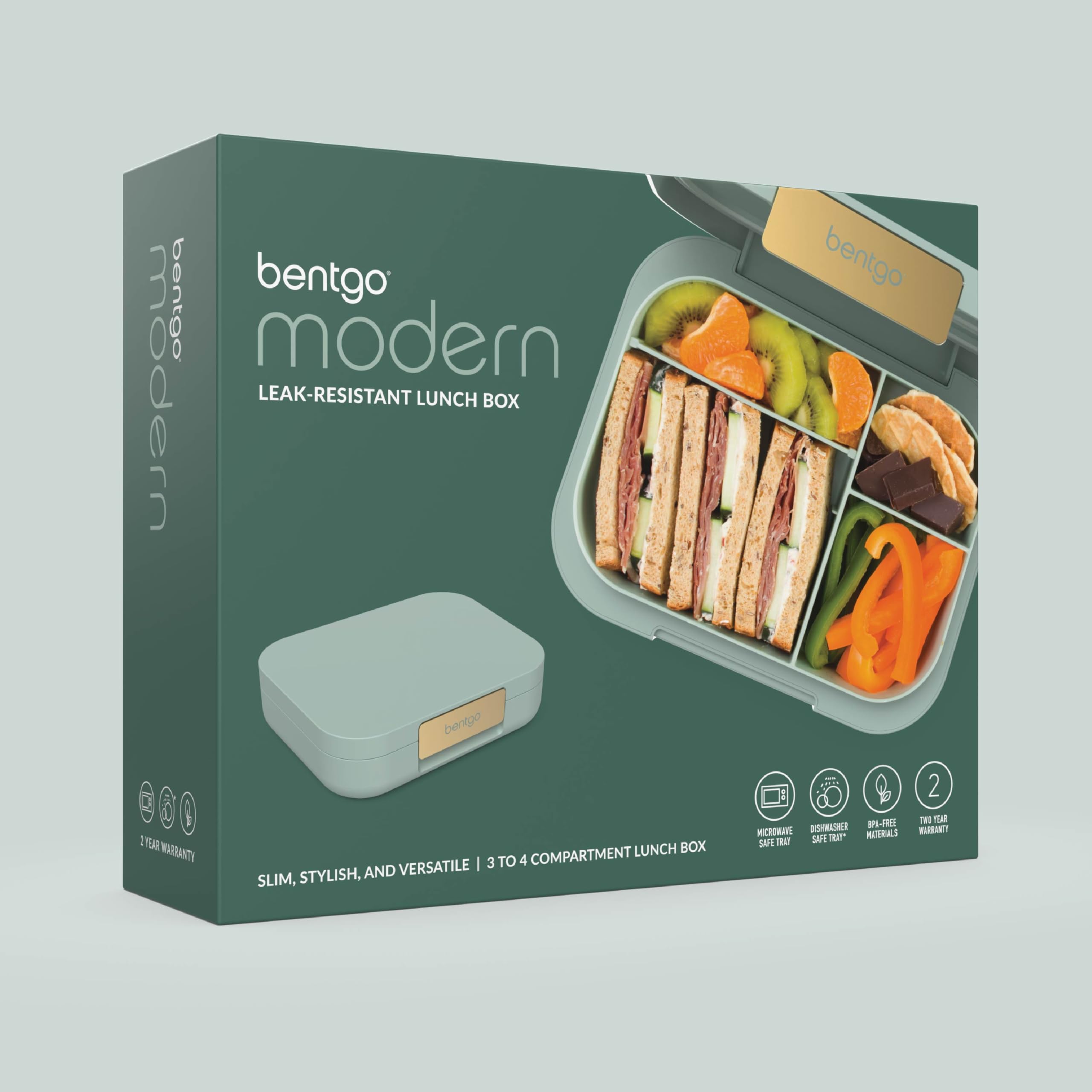 Bentgo Modern: capacidad de 5,5 tazas para porciones generosas.