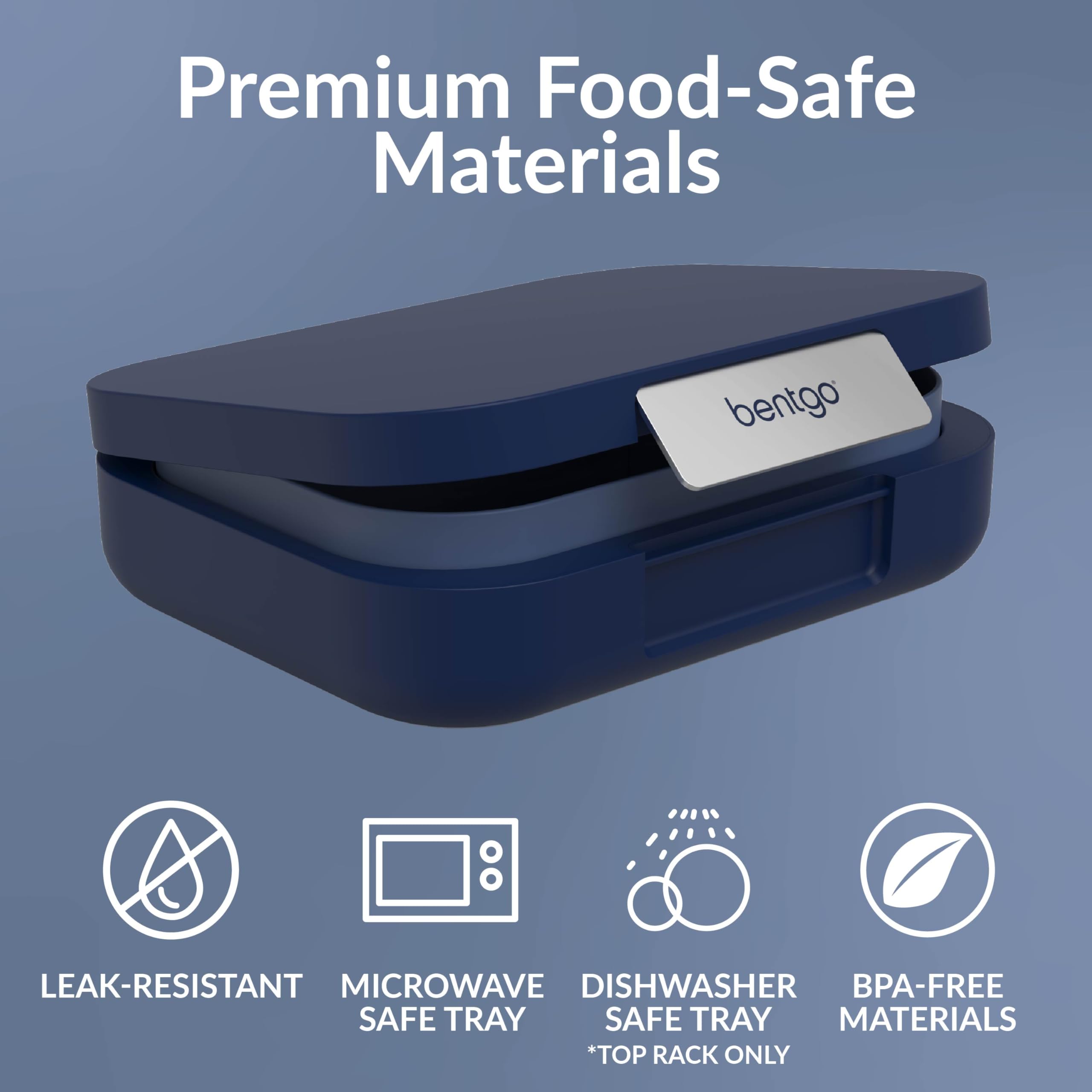 Divisor removible Bentgo Modern lonchera para organizar comidas fácilmente.