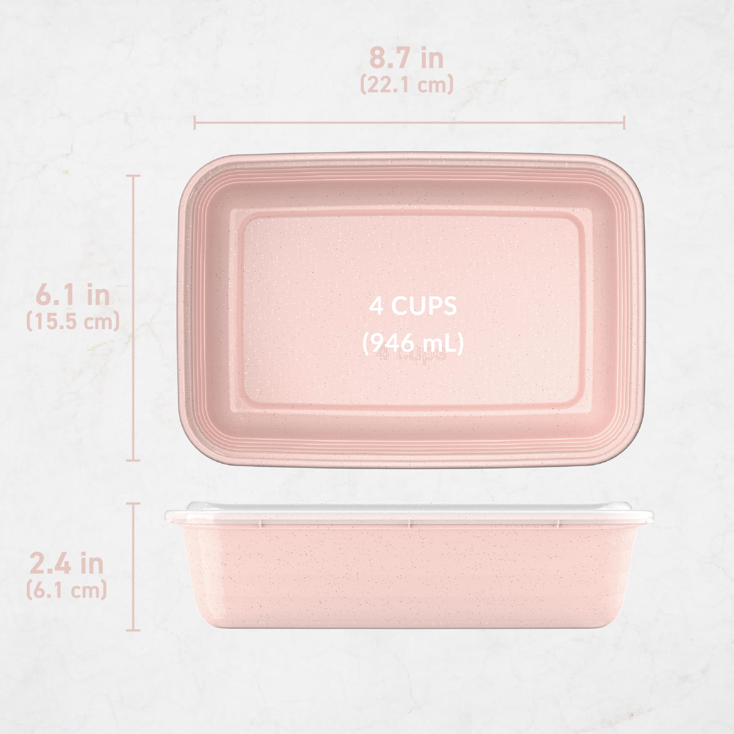 Bentgo Prep apto para congelador para conservar alimentos frescos.