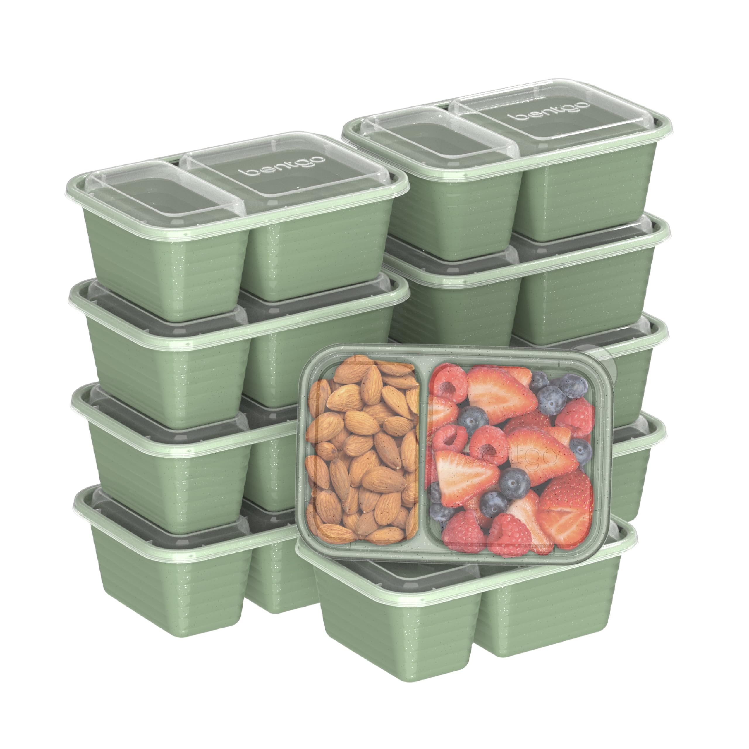 Bentgo Prep: cajas de dos compartimentos para porciones controladas y frescura.