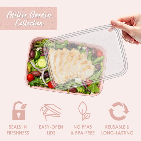 Bentgo Prep capacidad de 4 tazas para porciones controladas y fáciles de medir.