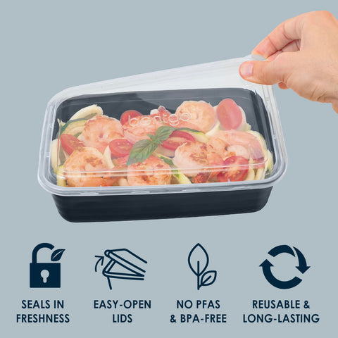 Bentgo Prep: capacidad de 4 tazas para facilitar la planificación de porciones.