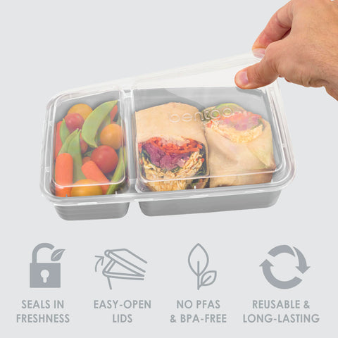 Bentgo Prep: materiales libres de PFAS y BPA para uso diario.