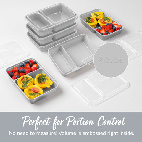 Bentgo Prep: set de 20 piezas para organización de comidas semanales.