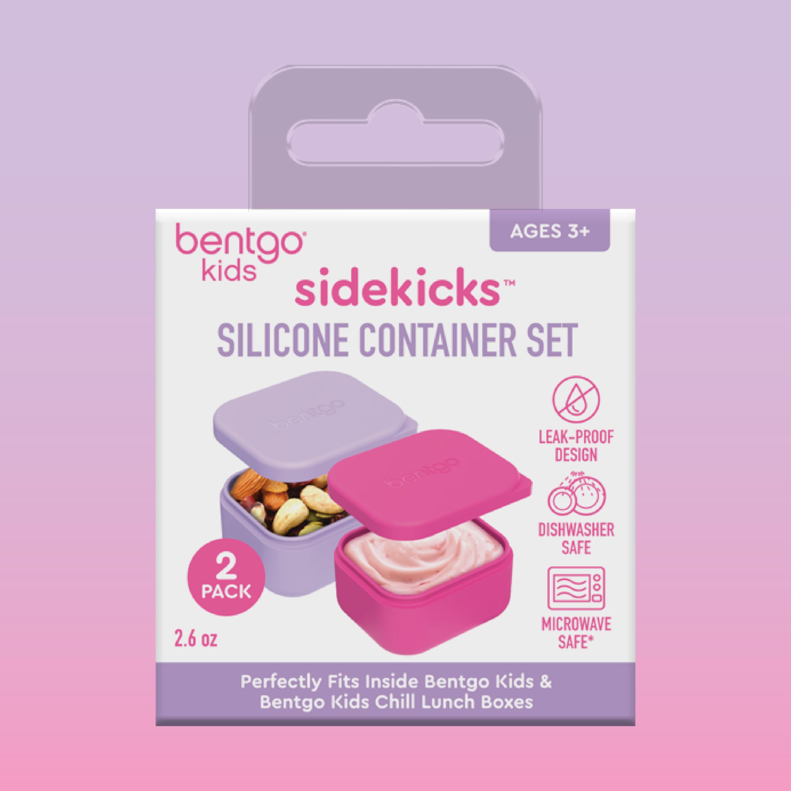 Bentgo Sidekicks contenedores pequeños y reutilizables para salsas