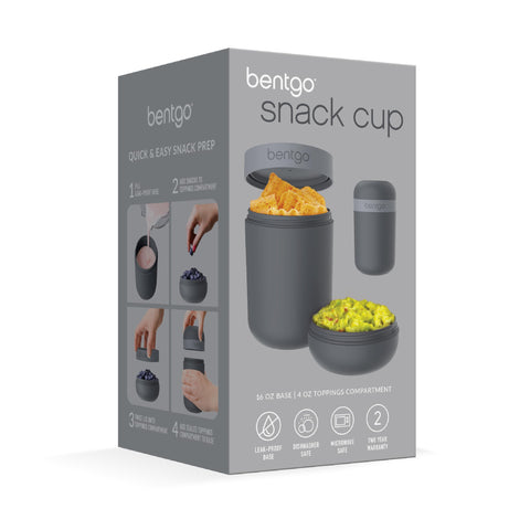 Bentgo Snack Cup, acabado mate de dos tonos para durabilidad y estilo.