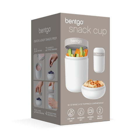 Bentgo Snack Cup portátil y ligero para trabajo o viaje