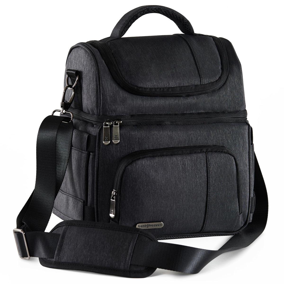 Bentoheaven bolsa-almuerzo premium con doble compartimento para organización diaria.