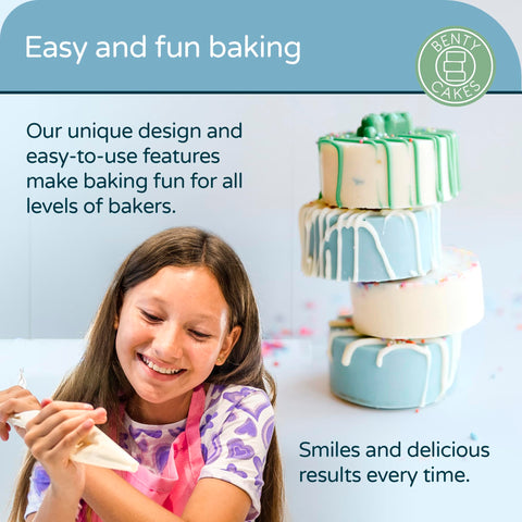 Benty Cakes: proceso de enfriado para pucks listos para cubrir.