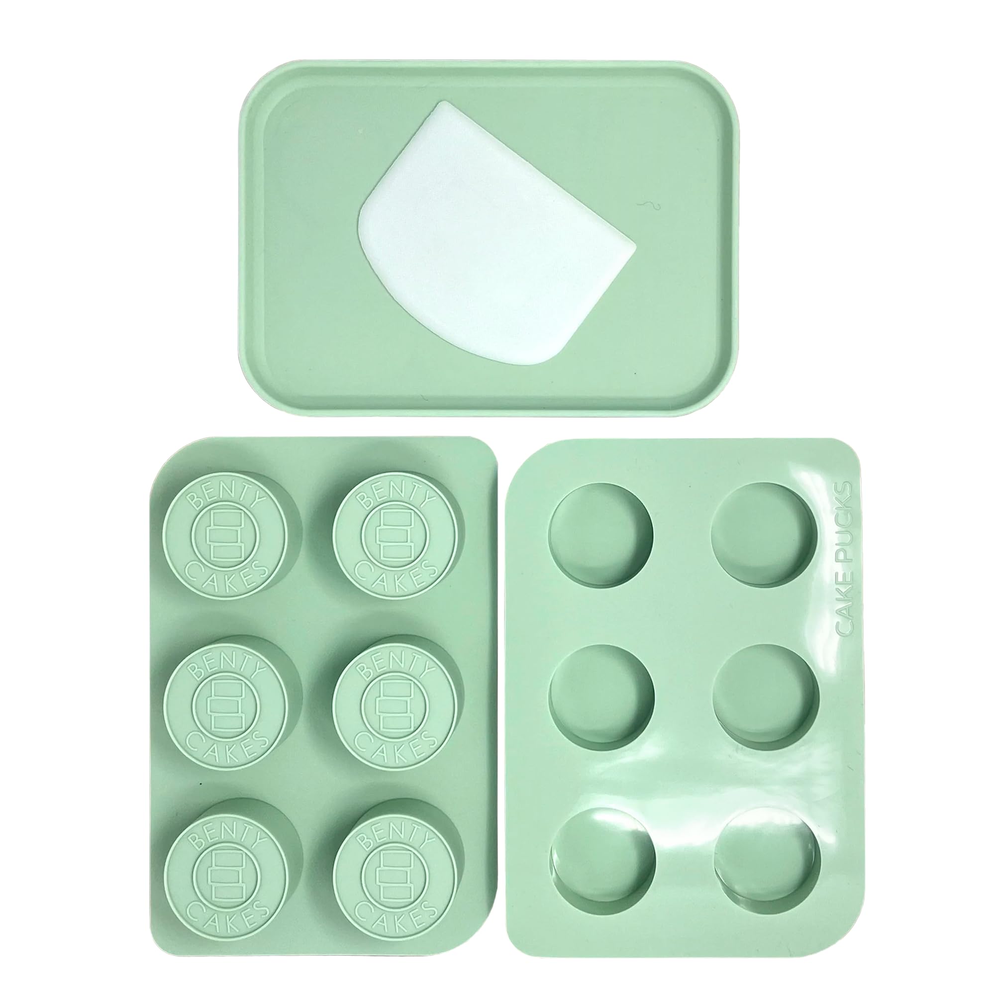 Benty Cakes moldes CakePuck Original para desmoldar con facilidad y resultados consistentes.
