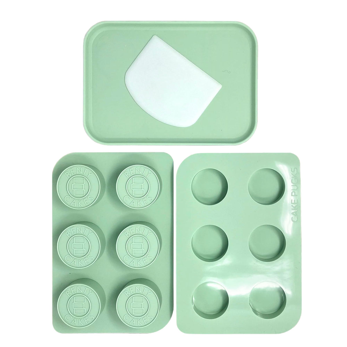 Benty Cakes moldes CakePuck Original para desmoldar con facilidad y resultados consistentes.