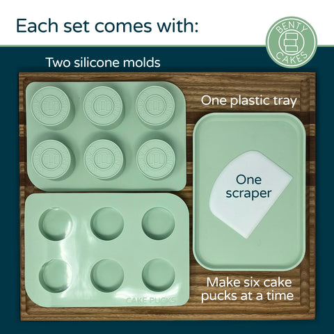 Set de moldes para cocina familiar de Benty Cakes.