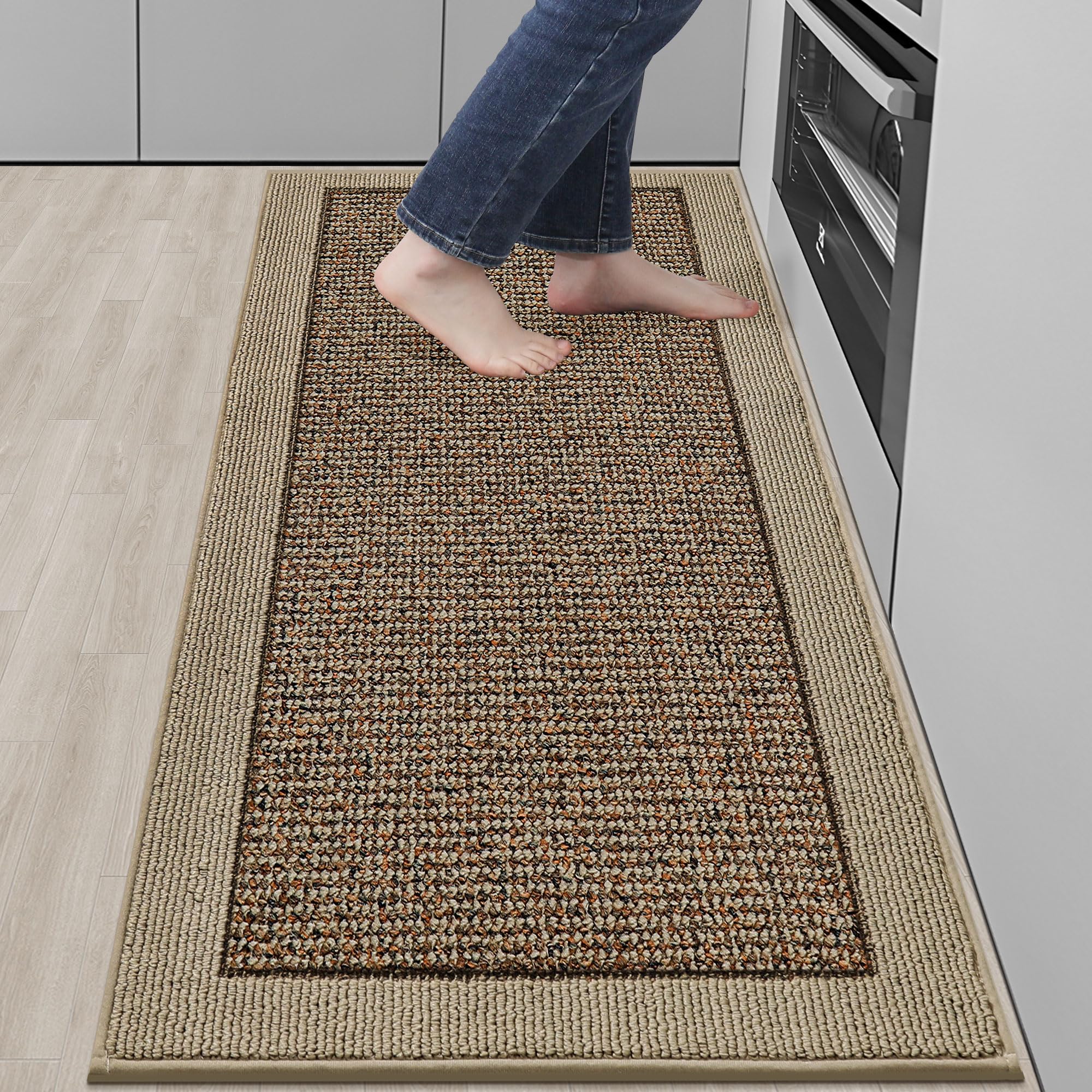 BEQHAUSE alfombra cocina-tamano-24x60 ideal para cocinas amplias