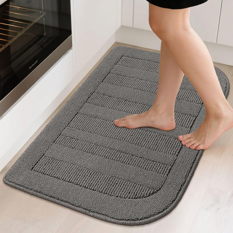 Alfombra BEQHAUSE para cocina, alta absorción ante derrames y limpieza rápida.