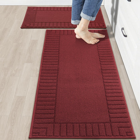 BEQHAUSE alfombra de cocina antideslizante 20x30, ideal para prevenir resbalones en la cocina.