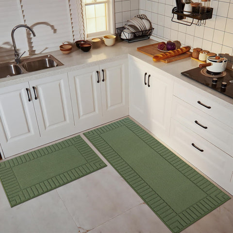 BEQHAUSE diseño verde discreto para cocinas modernas