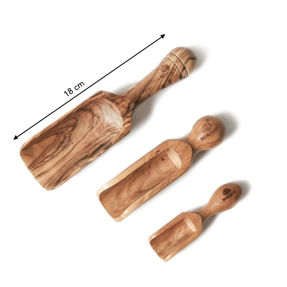 Berard cucharon acabado natural de oliva para mesa elegante