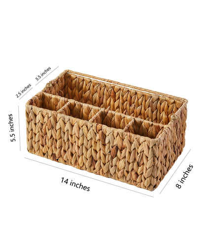 Berdeng caddy para picnic exterior: ideal para comidas al aire libre.